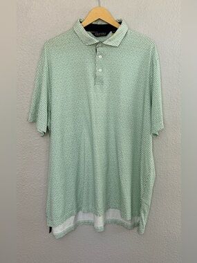 Ralph Lauren Polo Golf | Geometric Performance Golf Polo | Size XXL